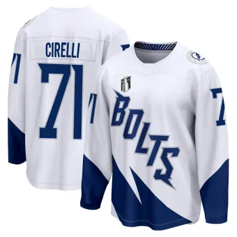 Men's Anthony Cirelli Tampa Bay Lightning 2022 Stadium Series 2022 Stanley Cup Final Jersey - White Breakaway