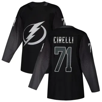 Men's Anthony Cirelli Tampa Bay Lightning Alternate Jersey - Black Authentic