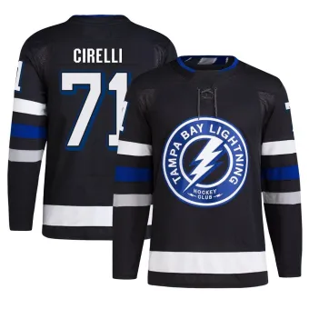 Men's Anthony Cirelli Tampa Bay Lightning Alternate Primegreen Jersey - Black Authentic