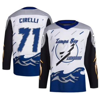 Men's Anthony Cirelli Tampa Bay Lightning Reverse Retro 2.0 Jersey - White Authentic