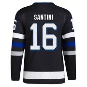 Men's Steven Santini Tampa Bay Lightning Alternate Primegreen Jersey - Black Authentic