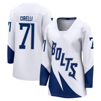 Women's Anthony Cirelli Tampa Bay Lightning 2022 Stadium Series Jersey - White Breakaway