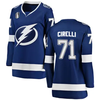 Women's Anthony Cirelli Tampa Bay Lightning Home 2022 Stanley Cup Final Jersey - Blue Breakaway