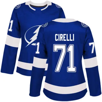 Women's Anthony Cirelli Tampa Bay Lightning Home Jersey - Blue Authentic