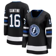 Women's Steven Santini Tampa Bay Lightning Alternate Premier Jersey - Black Breakaway