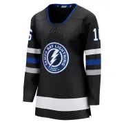 Women's Steven Santini Tampa Bay Lightning Alternate Premier Jersey - Black Breakaway