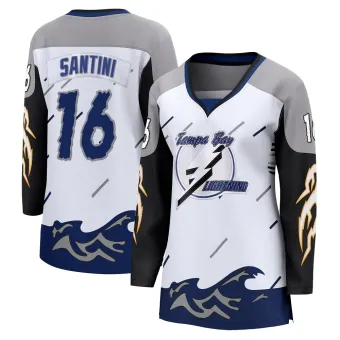 Women's Steven Santini Tampa Bay Lightning Special Edition 2.0 Jersey - White Breakaway