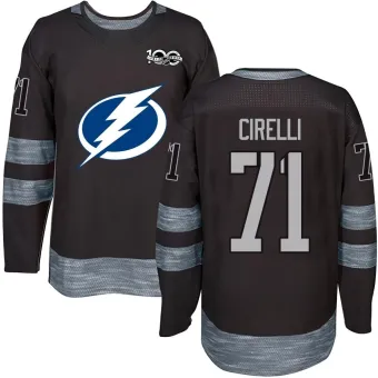 Youth Anthony Cirelli Tampa Bay Lightning 1917-2017 100th Anniversary Jersey - Black Authentic