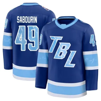 Youth Scott Sabourin Tampa Bay Lightning 2026 Stadium Series Jersey - Blue Premium