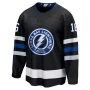 Youth Steven Santini Tampa Bay Lightning Alternate Premier Jersey - Black Breakaway